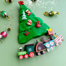 Load image into Gallery viewer, Christmas Train Play Dough Kit