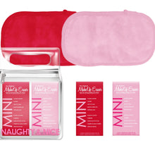 Load image into Gallery viewer, Naughty & Nice Mini Makeup Eraser Set