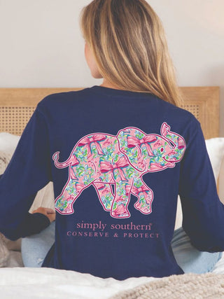 Simply Track Bow Tee
