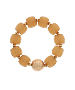 Amber Ball Bracelet