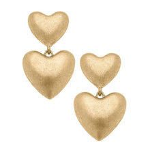 Load image into Gallery viewer, Margo Puffy Heart Earring
