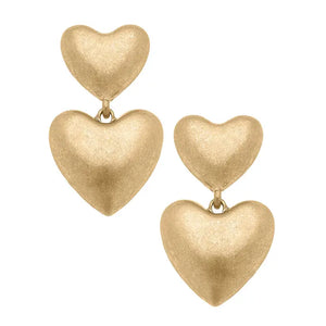 Margo Puffy Heart Earring