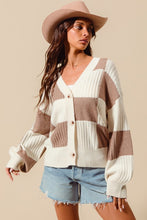 Load image into Gallery viewer, Checkered Cutie Cardigan
