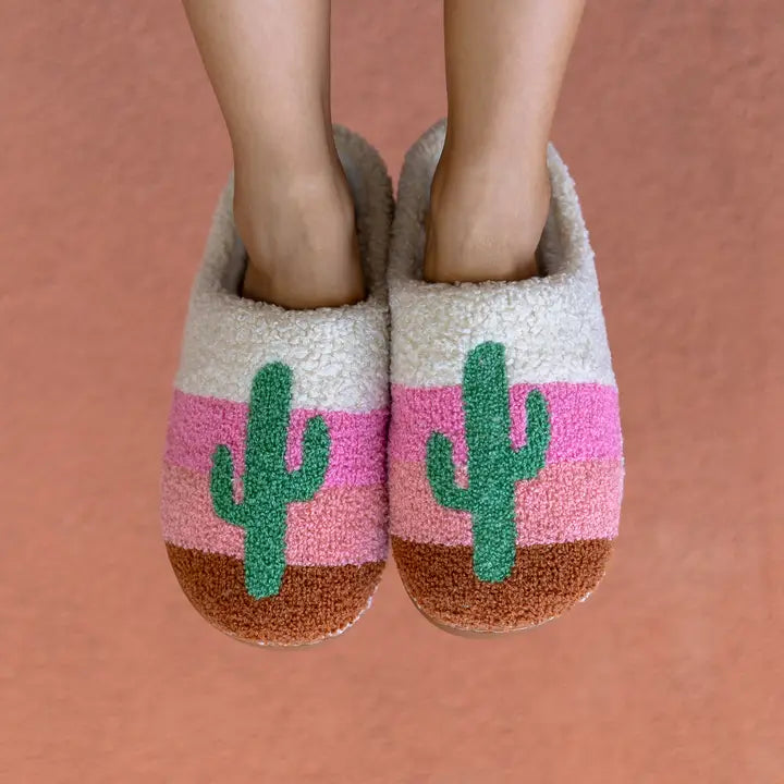 Desert Scene Slippers