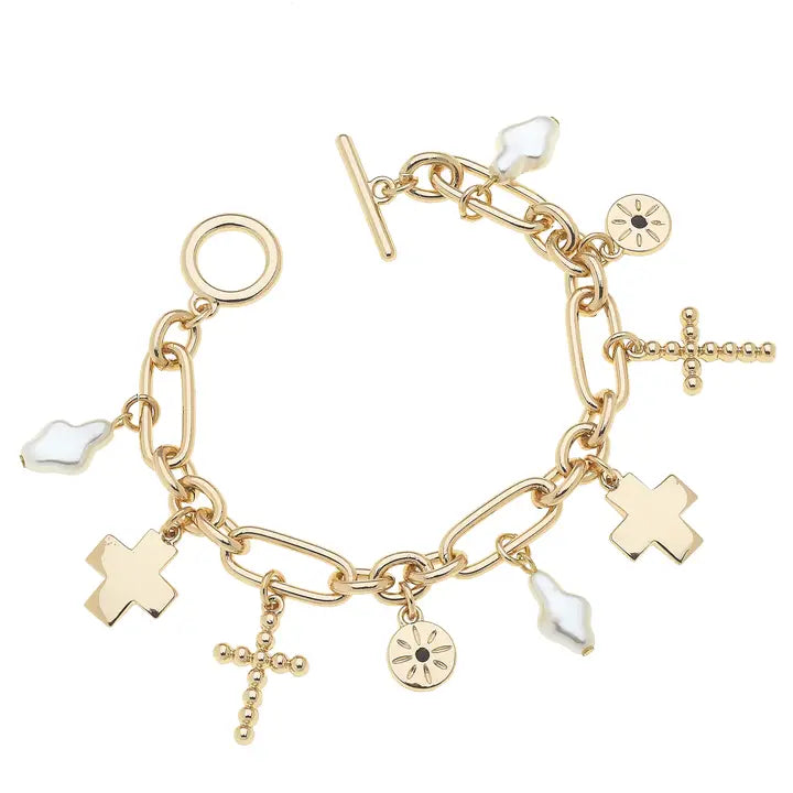 Abigail Cross Bracelet