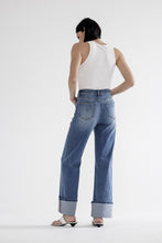 Load image into Gallery viewer, Porto Blue Cuffed Jean
