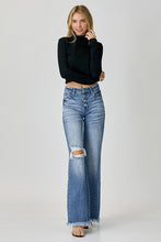 Load image into Gallery viewer, 5412 Wide Leg Fray Jean
