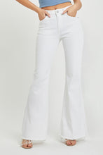 Load image into Gallery viewer, 5361 White Fray Hem Flare
