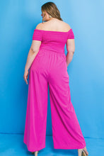 Load image into Gallery viewer, Curvy Fuchsia Jumpsuit
