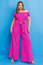 Load image into Gallery viewer, Curvy Fuchsia Jumpsuit
