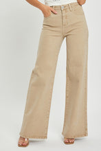 Load image into Gallery viewer, 5571 Khaki Wide Leg Pant
