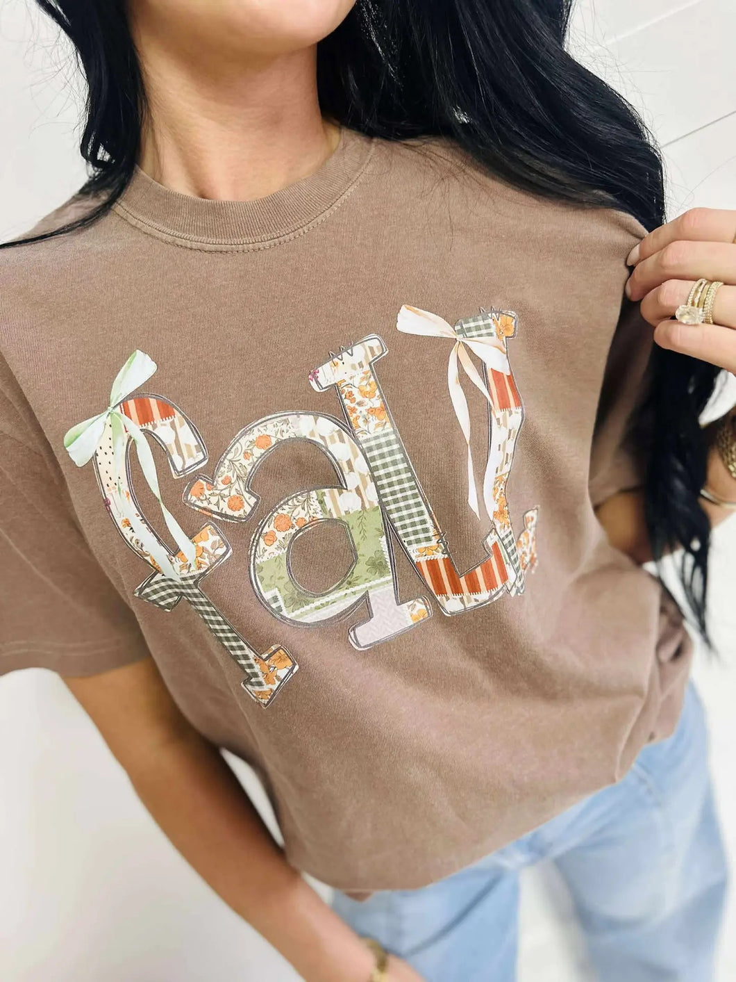 Patchwork Fall Tee