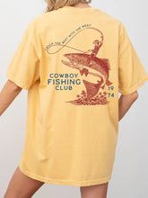 Load image into Gallery viewer, Cowboy Fishing Tee
