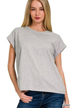 Load image into Gallery viewer, Basic Beth Tee Grey
