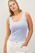 Load image into Gallery viewer, Curvy 25&#39; Scoop Neck Tank-Blue
