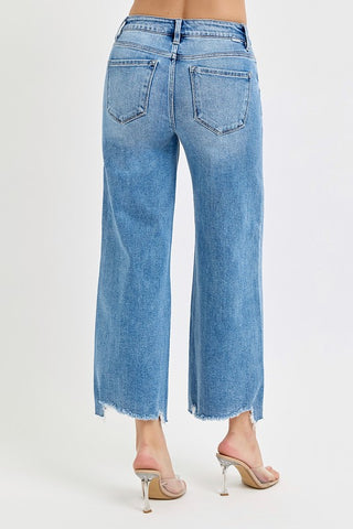 5878 Cropped Wide Leg Jean