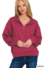 Load image into Gallery viewer, Scuba Half Zip-Cab
