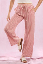 Load image into Gallery viewer, Red Stripe Easy Pant
