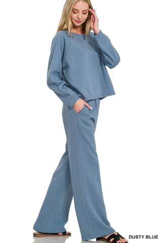 Dusty Blue Sweats Set