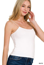 Load image into Gallery viewer, Double Layer Cami-White
