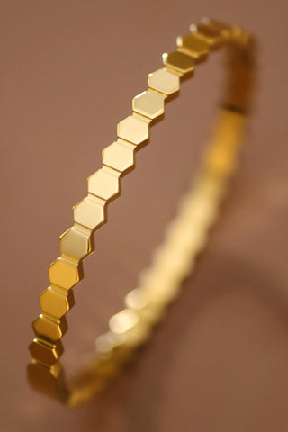 Mirror Hinged Bangle