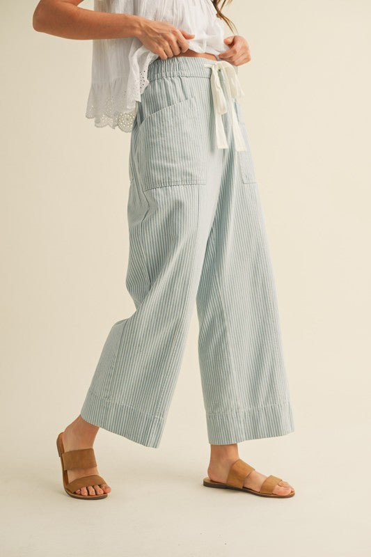 Stripe Slouch Pant