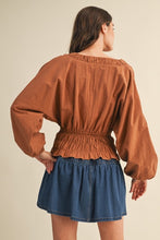 Load image into Gallery viewer, Smokin Hot Smocked Top
