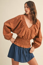 Load image into Gallery viewer, Smokin Hot Smocked Top
