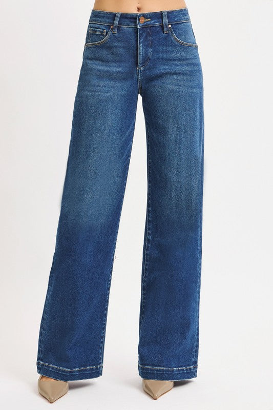 21231 Mid-Rise Iron Press Jean