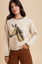 Load image into Gallery viewer, Horse Wool Blend Sweater

