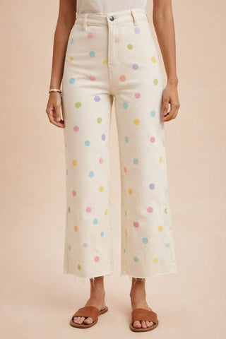 Pastel Polka Pant