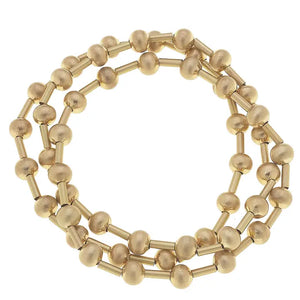 Talyah Satin Bracelets-Gold