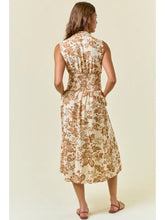 Load image into Gallery viewer, Paisley Smocked Midi
