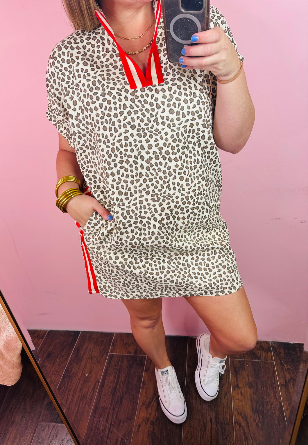 Sporty Chic Leo Dress