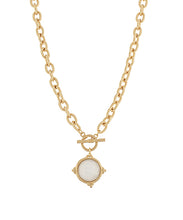 Load image into Gallery viewer, Spring Stone Toggle Necklace
