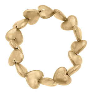 Puffy Heart Bracelet