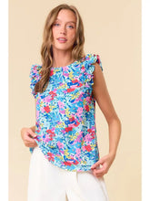 Load image into Gallery viewer, Vibrant Florals Top
