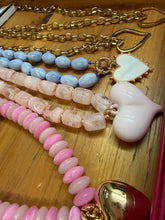 Load image into Gallery viewer, Bubbly Pink Heart Necklace
