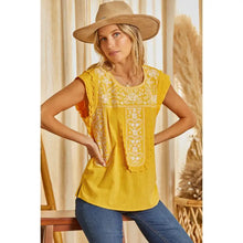 Load image into Gallery viewer, Millie Embroidered Top
