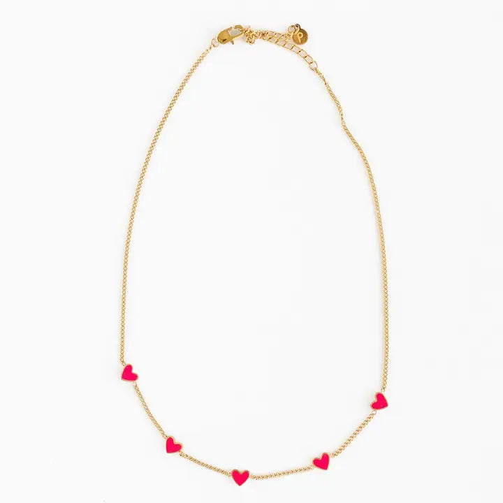 Pip Pop Neon Heart Necklace