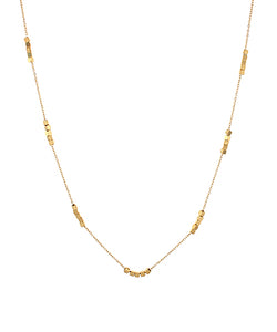 Tiny Cube Station Necklace