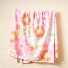 Load image into Gallery viewer, XL Quick Dry Towel-Pink Blooms
