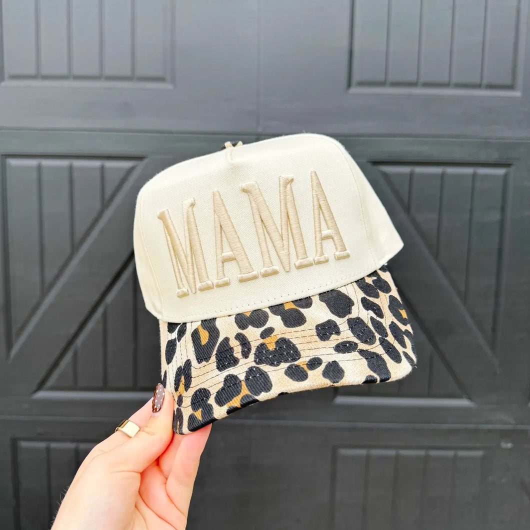 Leopard Mama Hat