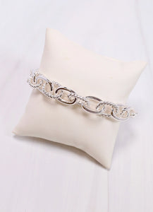 Ashton Link Bracelet-Silver