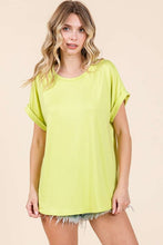 Load image into Gallery viewer, Mitto Basic Dolman-Lime
