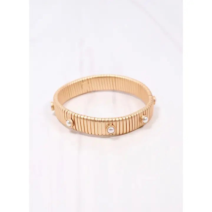 Paris Pearl Bangle