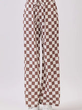Load image into Gallery viewer, Check Mate Lounge Pant-Brown
