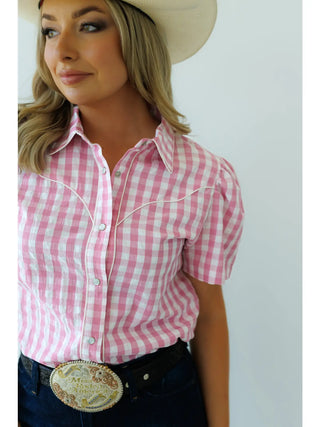 Patsy Pearl Snap-Pink