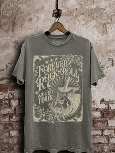 Mineral Wash Rock Tee