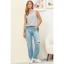 Load image into Gallery viewer, Neat Knit Tank-Grey
